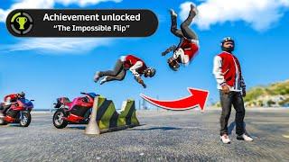 I Tried "The Impossible Flip" In GTA 5