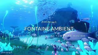 Salacia Plain Fontaine Ambient Background Music Calm Underwater Sound (44Min) | Genshin Impact