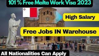 Free Malta Work Visa 2023,Malta Work Visa 2023,Malta Work Permit Visa,Malta Work Visa New Updates,