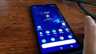 Samsung Dex on S9 Android Pie