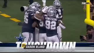 DaRon Bland Pick 6 Compilation x5 - All 5 Pick 6's - Makes NFL History! Dallas Cowboys