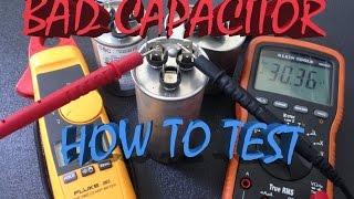 How To Test capacitor