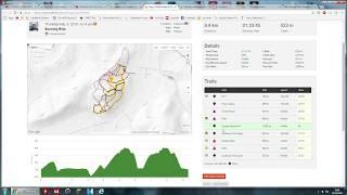 How I planned my weekend ride using trail forks