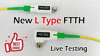 New L Type  FTTH | U30 - 39.9 MER  at -3 dBm Optical Power - Live Testing Video