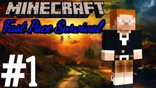 Reach the beginning: Minecraft Fast Pace Surviva| #1 Ep¡sode 1