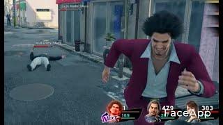 Yakuza 7 - Brawler Ichiban vs. Homeless (NO DAMAGE & PARTY w/ STYLE) (480p)