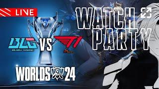 WHO IS THE CHAMPION?? - T1 vs BLG - Worlds 2024 Grand Final @kyonad3157【Watch Party】