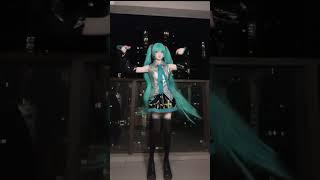 Cute dance!! Maybe you can cosplay and try~~ #hatsunemiku #miku  #初音ミク #costume #cosplay