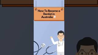 How to become a Dentist In Australia #dentistry #australia #viral