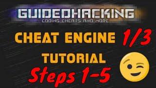 Cheat Engine Tutorial Guide ️ Part 1/3 ‍ Steps 1-5 ️