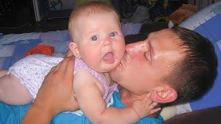 Funniest Baby and Daddy Moments Compilation – Cute Baby Videos