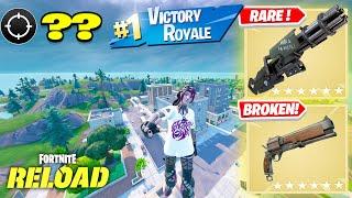 OG Fortnite Reload | *RARE* Brutu's Minigun | High Kill Gameplay | Keyboard & Mouse