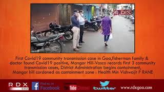 FIRST COVID19 COMMUNITY TRANSMISSION CASE IN GOA