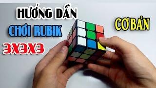 [Hướng dẫn] Giải Rubik 3x3 cho người mới bắt đầu !!!