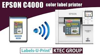 EPSON C4000 - Labels-U-Print ® - KTEC GROUP UK