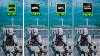 All MTK HELIO Series Processor Comparison In Call Of Duty Mobile!! 