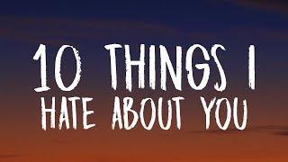 Leah Kate - 10 Things I Hate About You (Lyrics) "10 your selfish 9 your jaded"