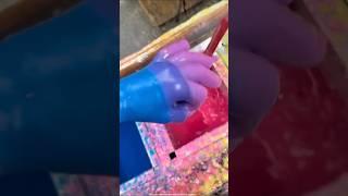Make a statue of your hand with color .#shortvideo