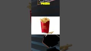 Do NOT Eat Large Fries At McDonalds#shorts #roblox