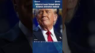 TRUMP SEBUT UKRAINA AKAN MENJADI RUSIA SUATU SAAT NANTI #Shorts