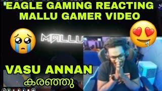 EAGLE GAMING REACTING MALLU GAMER VIDEO ️️