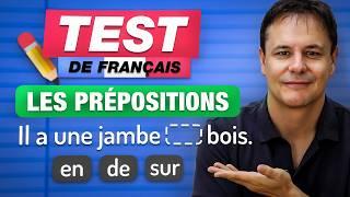 Les Prépositions en Français | QUIZ et EXPLICATIONS