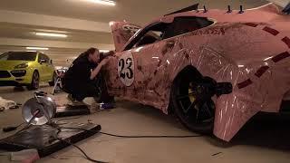 Porsche GT3RS wrapped by DC Tuning