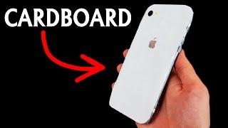 Best Cardboard iPhone 9 - How to Make iPhone SE 2