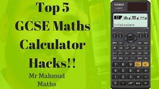 Top 5 GCSE Maths Calculator hacks with exam questions example | Calculator paper 2 and 3 Revision