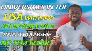 Apply for free | 100% Scholarship | Fall 2025 | No GRE & SAT | 2.75 GPA Can Apply l US University l