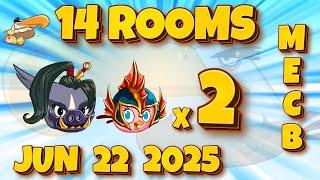 Angry Birds 2 MEBC AB2 Mighty Eagle Bootcamp Today Silver and Stella x2 (14 Rooms) Jun 22, 2025