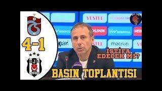 Trabzonspor 4-1 Beşiktaş | Abdullah Avcı ve Ünal Karaman Basın Toplantıları