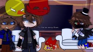 Past fnaf 4 tormentors react to Evan/C.c  | FNAF | Gachaclub