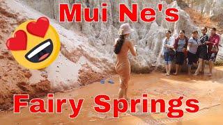 Fairy springs Vietnam, come and see the colored sands