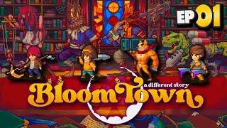 Bloomtown A Different Story Part 1 New Monster Taming Persona Like RPG Gameplay Walkthrough