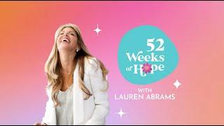 Welcome to the 52 Weeks of Hope YouTube Channel!