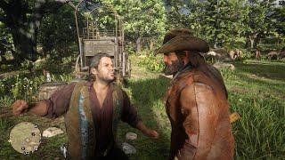 Charles punches Bill (Cut camp encounter)