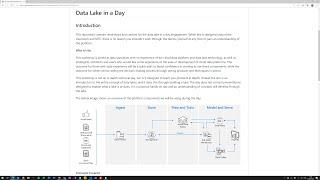 Data Lake in a Day 1 - Setting up the infrastructure