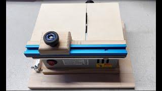 Mini Table Saw Plus Two Upgrade Improvements