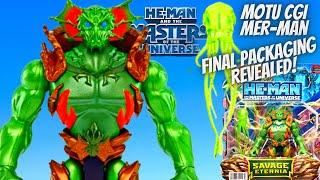 He-Man And The Masters Of The Universe CGI Mer-Man Figure Final Packaging Revealed!!