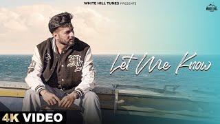 Let Me Know (Official Video) | Mirza ft. Meenakshi Bedi | New Punjabi Song 2025 | Punjabi Sad Song