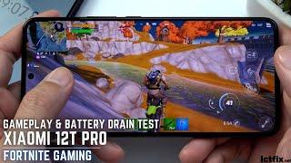 Xiaomi 12T Pro Fortnite Gaming test | Snapdragon 8+ Gen 1, 120Hz Display