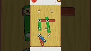 Wood nuts & bolt game level 27 easy solution  #games