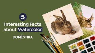 5 INTERESTING FACTS about WATERCOLOR | Domestika English