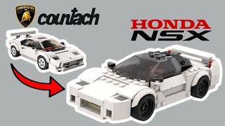 76908 Honda NSX - Lego Speed Champions Alternative MOC Tutorial