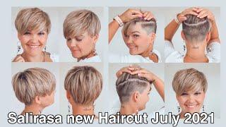 Haircut 2021 SALIRASA | pixie with an undercut