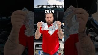 Is it Good or Bad? Car Metal is Getting Thinner #car #betterhack #Carlovershub