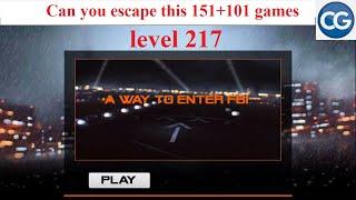 Can you escape this 151+101 games level 217 - A WAY TO ENTER FBI - Complete Game