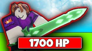 How I got 1700hp in Roblox Bedwars