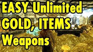 EASY Unlimited Gold Items Exploit in Skyrim Special Edition - xBeau Gaming